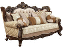 Acme Furniture Shalisa Sofa with 7 Pillows in Walnut 51050 - Ace Furniture and Decor