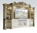 Acme Vendome Entertainment Center in Gold Patina 91310 - Ace Furniture and Decor