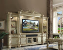 Acme Vendome Entertainment Center in Gold Patina 91310 - Ace Furniture and Decor