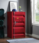 Cargo Red Chest (Single Door) - Ace Furniture and Decor