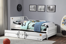 Cargo White Daybed & Trundle (Twin Size) - Ace Furniture and Decor