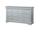 Louis Philippe Platinum Dresser - Ace Furniture and Decor