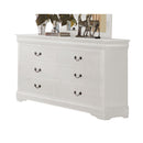 Louis Philippe White Dresser - Ace Furniture and Decor