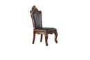 Picardy Cherry Oak & PU Side Chair - Ace Furniture and Decor