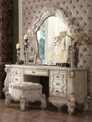 Versailles Bone White Mirror - Ace Furniture and Decor