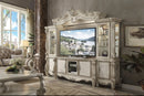 Versailles Bone White Entertainment Center (Side Piers & Bridge) - Ace Furniture and Decor