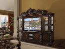 Versailles Cherry Oak Entertainment Center (Side Piers & Bridge) - Ace Furniture and Decor