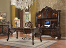 Versailles Cherry Oak Computer Desk & Hutch - Ace Furniture and Decor