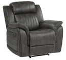 Centeroak Reclining Chair in Gray 9479BRG-1