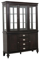 Marston Buffet with Hutch in Dark Cherry 2615DC-50-55 - Ace Furniture and Decor