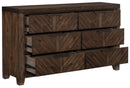 Parnell Dresser in Rustic Cherry 1648-5 - Ace Furniture and Decor