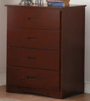 Rowe 4 Drawer Chest in Dark Cherry B2013DC-9 - Ace Furniture and Decor