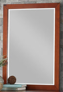Rowe Mirror in Dark Cherry B2013DC-6 - Ace Furniture and Decor