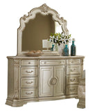Antoinetta Mirror in Champagne Wood 1919NC-6 - Ace Furniture and Decor