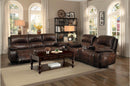 Mahala Power Double Reclining Loveseat in Brown 8200BRW-2PW - Ace Furniture and Decor