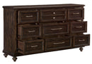 Cardona Dresser in Driftwood Charcoal 1689-5 - Ace Furniture and Decor