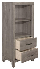 Woodrow Pier/Tower Nightstand in Gray 2042NB-10 - Ace Furniture and Decor