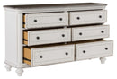 Baylesford Dresser in Two Tone 1624W-5 - Ace Furniture and Decor