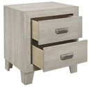 Quinby 2 Drawer Nightstand in Light Brown 1525-4 - Ace Furniture and Decor
