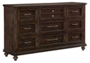 Cardona Dresser in Driftwood Charcoal 1689-5 - Ace Furniture and Decor