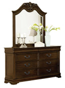Mont Belvieu Mirror in Dark Cherry 1869-6 - Ace Furniture and Decor
