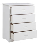 Galen 4 Drawer Chest in White B2053W-9 - Ace Furniture and Decor