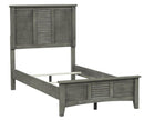 Garcia Full Panel Bed in Gray 2046F-1 - Ace Furniture and Decor