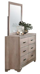 Lonan Mirror in Natural 1955-6 - Ace Furniture and Decor