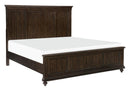 Cardona King Panel Bed in Driftwood Charcoal 1689K-1EK* - Ace Furniture and Decor