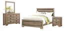Beechnut Queen Panel Bed in Natural 1904-1 - Ace Furniture and Decor
