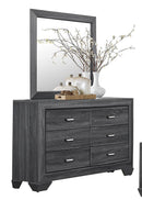 Beechnut 6 Drawer Dresser in Gray 1904GY-5 - Ace Furniture and Decor