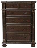 Catalonia 5 Drawer Chest in Cherry 1824-9 - Ace Furniture and Decor
