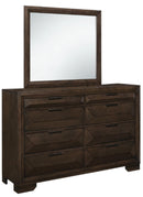 Chesky Mirror in Warm Espresso 1753-6 - Ace Furniture and Decor