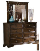 Eunice Mirror in Espresso 1844DC-6 - Ace Furniture and Decor