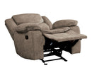 Bastrop Glider Reclining Chair in Brown 8230FBR-1 - Ace Furniture and Decor