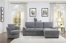 Morelia Swivel Chair in Dark Gray 9468DG-1 - Ace Furniture and Decor