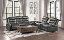 Putnam Double Glider Reclining Loveseat in Gray 9405GY-2 - Ace Furniture and Decor