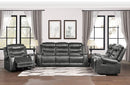 Putnam Swivel Glider Reclining Chair in Gray 9405GY-1 - Ace Furniture and Decor