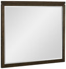 Griggs Mirror in Dark Brown 1669-6 - Ace Furniture and Decor