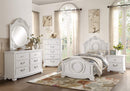 Lucida 6 Drawer Dresser in White 2039W-5 - Ace Furniture and Decor