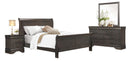 Mayville Queen Sleigh Bed in Gray 2147SG-1 - Ace Furniture and Decor