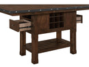 Schleiger Counter Height Dining Table in Dark Brown 5400-36XL* - Ace Furniture and Decor