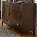 Cotterill 6 Drawer Dresser in Cherry 1730-5 - Ace Furniture and Decor