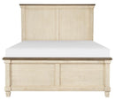 Weaver Queen Panel Bed in Antique White 1626-1*