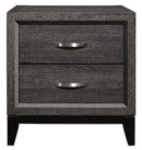 Davi Nightstand in Gray 1645-4 - Ace Furniture and Decor