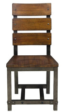 Holverson Side Chair in Rustic Brown (Set of 2) - Ace Furniture and Decor