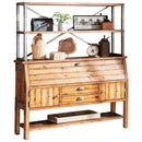 Holverson Backer's Back in Rustic Brown 1715-50* - Ace Furniture and Decor