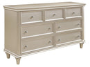 Celandine 7 Drawer Dresser in Silver 1928-5 - Ace Furniture and Decor