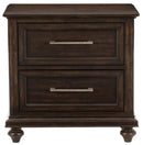 Cardona Nightstand in Driftwood Charcoal 1689-4 - Ace Furniture and Decor