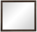 Cardona Mirror in Driftwood Charcoal 1689-6